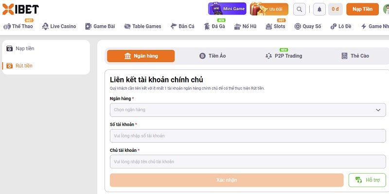 Rút tiền thắng